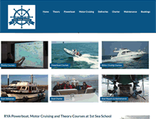 Tablet Screenshot of 1stseaschool.co.uk